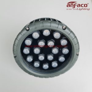Đèn Pha cây Anfaco LED 012 18W IP66 ngoài trời ánh sáng vàng 3000K