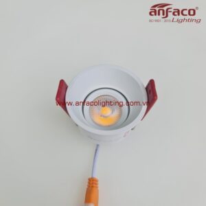 Đèn AFC 508 / 3W LED Anfaco downlight âm trần AFC 508 - 3W xoay góc