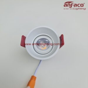 Đèn AFC 508 / 3W LED Anfaco downlight âm trần AFC 508 - 3W xoay góc