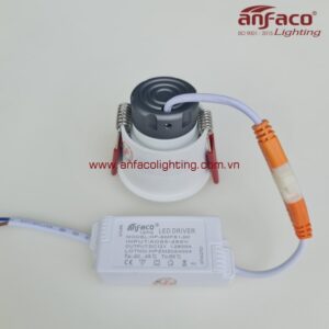 Đèn AFC 508 / 3W LED Anfaco downlight âm trần AFC 508 - 3W xoay góc