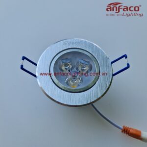 Đèn AFC 510 3W Anfaco LED downlight âm trần xoay góc