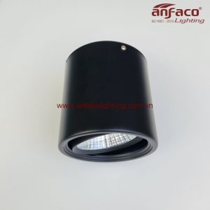 Đèn AFC 647D 12W Anfaco LED downlight lon nổi xoay góc