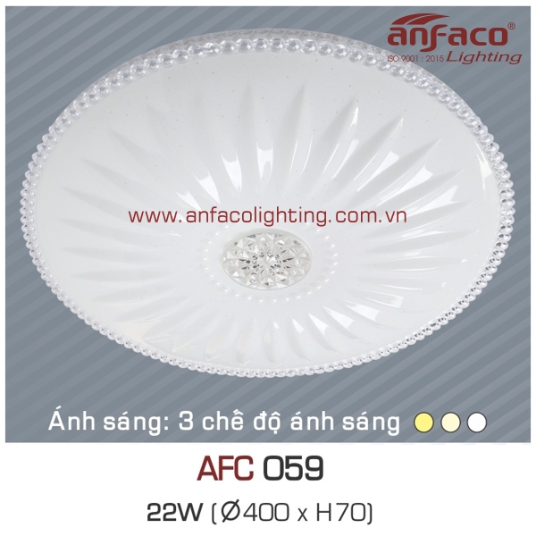 Đèn LED ốp trần nổi Anfaco AFC 059-22W