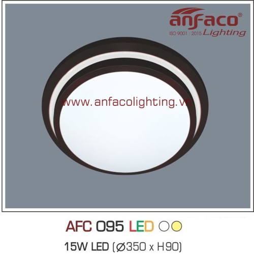 Đèn Led ốp trần Anfaco AFC 095-15W