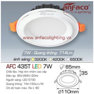 Led âm trần Anfaco AFC 435T-7W