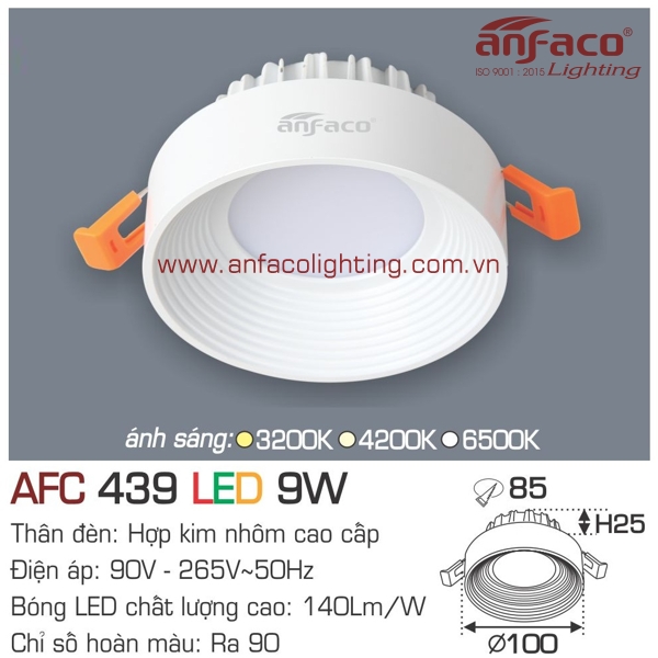 đèn led anfaco 439-9w