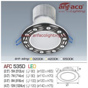 Led âm trần Anfaco AFC 535D-5W