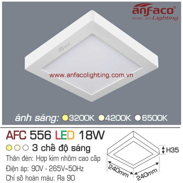 LED panel nổi AFC 556-18W