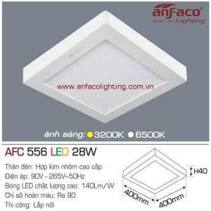 Đèn LED panel nổi Anfaco AFC 556-28W