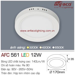LED ốp trần nổi AFC 561-12W