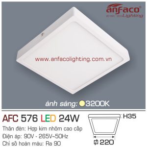 đèn led anfaco 576-24w
