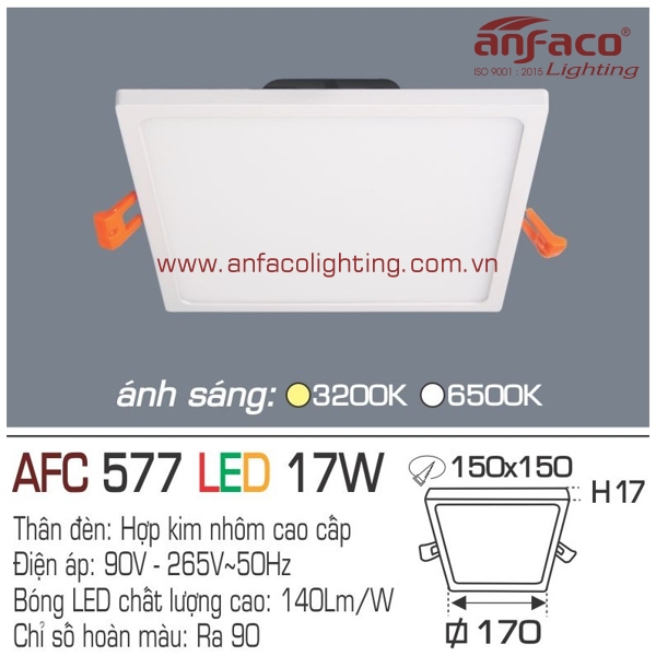 đèn led anfaco 577-17w