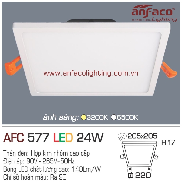 đèn led anfaco 577-24w