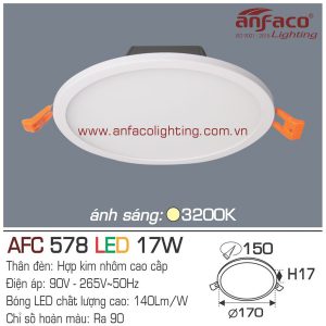 đèn led anfaco 578-17w