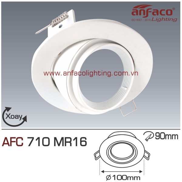 Đèn LED âm trần Anfaco AFC 710-MR16