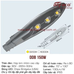 đèn đường led anfaco ddb-150w