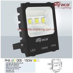 đèn pha led anfaco 005-150w