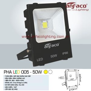 đèn pha led anfaco 005-50w