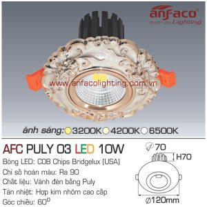 Đèn LED Anfaco AFC Puly 03-10W