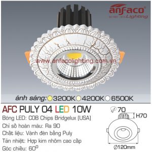 Đèn LED Anfaco AFC Puly 04-10W