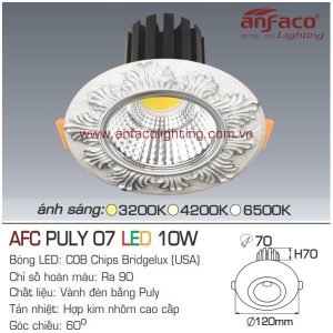 Đèn LED Anfaco AFC Puly 07-10W