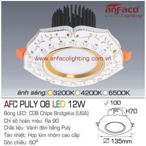 Đèn LED Anfaco AFC Puly 08-12W