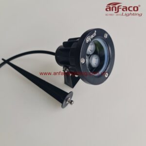 Đèn pha ghim cỏ 3W LED Anfaco IP66 chiếu rọi ngoài trời