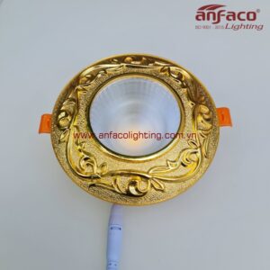 Đèn đồng 006/15W LED Anfaco downlight âm trần 3 chế độ AFC 006-15W