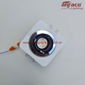 Đèn AFC 775/1-7W LED Anfaco downlight âm trần vuông xoay góc