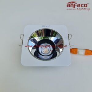 Đèn AFC 775/1-7W LED Anfaco downlight âm trần vuông xoay góc