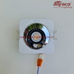 Đèn AFC 775/1-7W LED Anfaco downlight âm trần vuông xoay góc