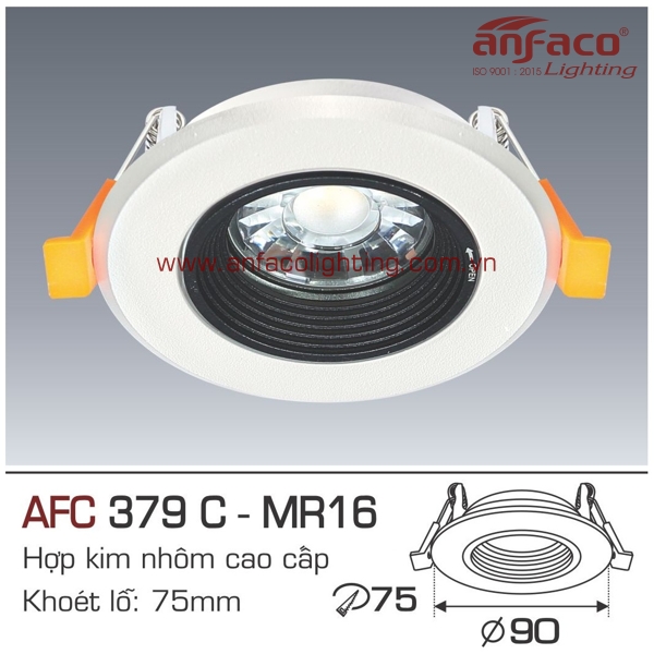 Đèn LED âm trần Anfaco AFC 379C-MR16