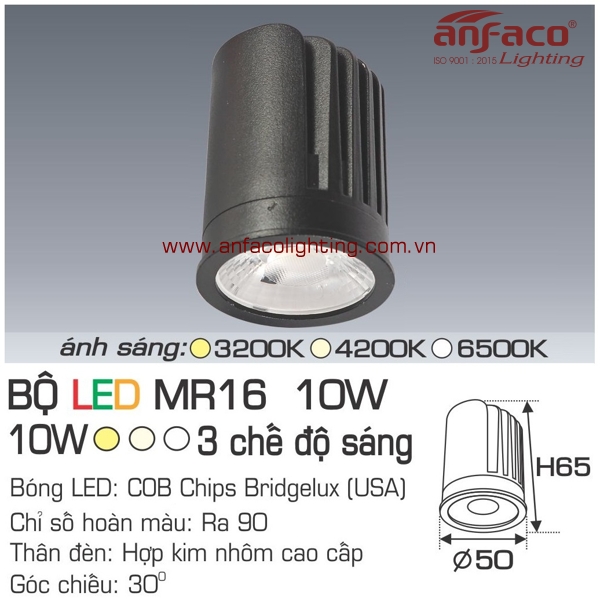 Bộ LED Anfaco AFC MR16-10W