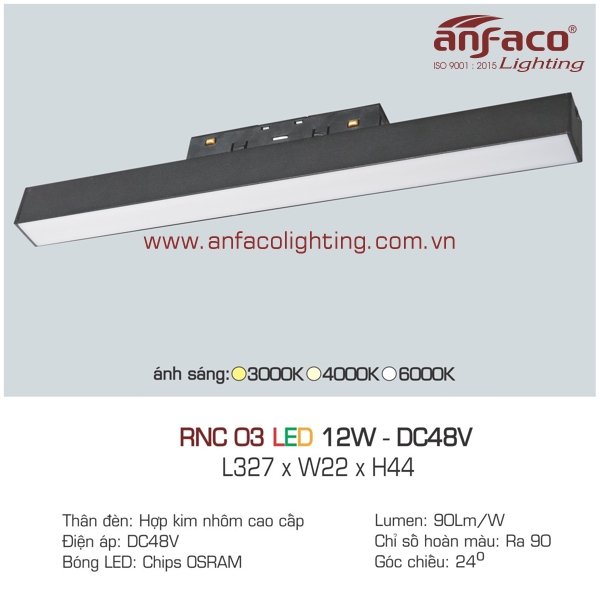 Đèn LED RNC Anfaco AFC 03 12W-DC48V
