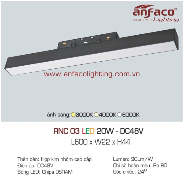 Đèn LED RNC Anfaco AFC 03 20W-DC48V