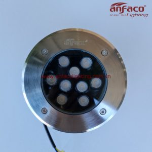 Âm sàn 016 Đèn led âm sàn Anfaco AFC016-9W IP66 kín nước