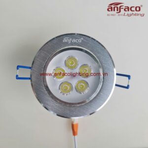 Đèn AFC 511-5W LED Anfaco downlight âm trần xoay góc AFC511/5W