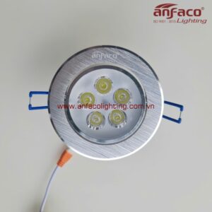 Đèn AFC 511-5W LED Anfaco downlight âm trần xoay góc AFC511/5W