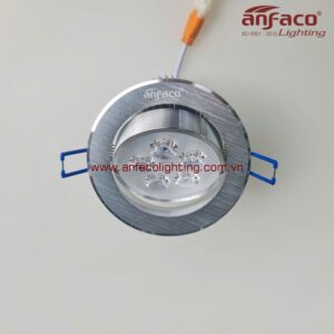 Đèn AFC 511-5W LED Anfaco downlight âm trần xoay góc AFC511/5W