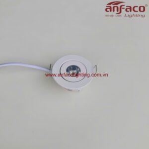 Đèn LED Anfaco downlight âm trần mini xoay góc AFC 622T 1W Anfaco