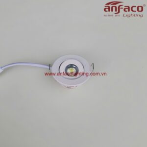 Đèn LED Anfaco downlight âm trần mini xoay góc AFC 622T 1W Anfaco
