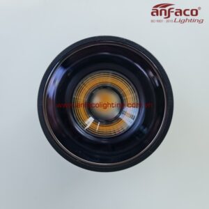 Đèn AFC 640D 12W LED Anfaco downlight gắn nổi vỏ đen