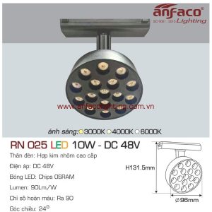 Đèn RN 025-10W DC48V Anfaco LED ray nam châm siêu mỏng xoay góc