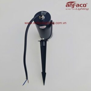 Đèn Anfaco AFC pha rọi RC-06/3W 5W 7W 10W IP65 kín nước vỏ đen xoay góc cắm cỏ chiếu rọi cây cối rọi cột rọi cảnh quan ngoài trời