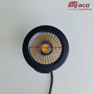 Đèn LED Anfaco AFC pha rọi RC-06/3W 5W 7W 10W IP65 kín nước vỏ đen xoay góc cắm cỏ chiếu rọi cây cối rọi cột rọi cảnh quan ngoài trời