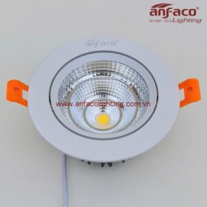 Đèn LED Anfaco downlight âm trần AFC 596 / 9W xoay góc Anfaco