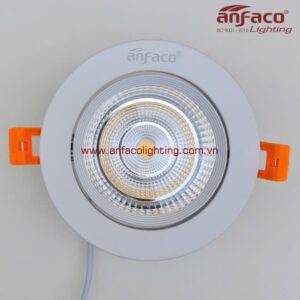 Đèn LED Anfaco downlight âm trần AFC 596 / 9W xoay góc Anfaco
