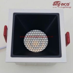 Đèn LED Anfaco downlight âm trần AFC 748/7W 9W vuông Anfaco