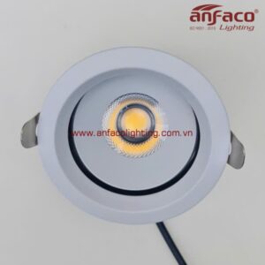 Đèn LED Anfaco downlight âm trần AFC 706-7W xoay góc Anfaco