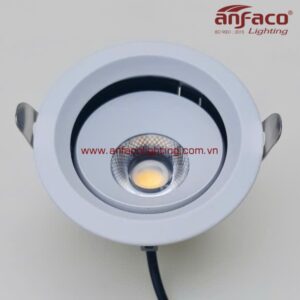 Đèn LED Anfaco downlight âm trần AFC 706-7W xoay góc Anfaco
